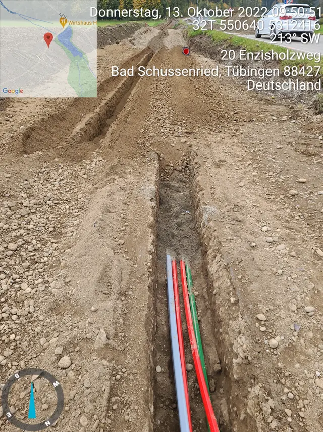 Mitverlegung Radweg Tannhausen-Haslach